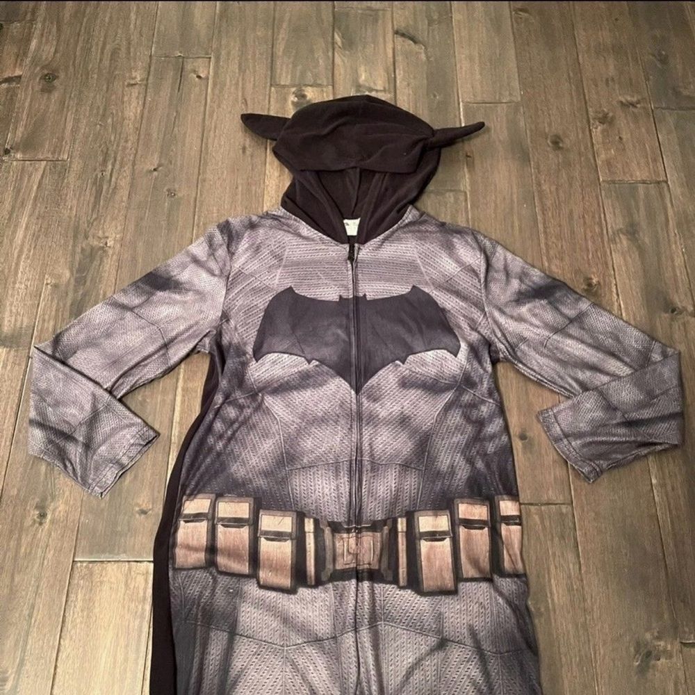 Batman | Other | Batman One Piece Halloween Costume Pajamas Hooded With ...